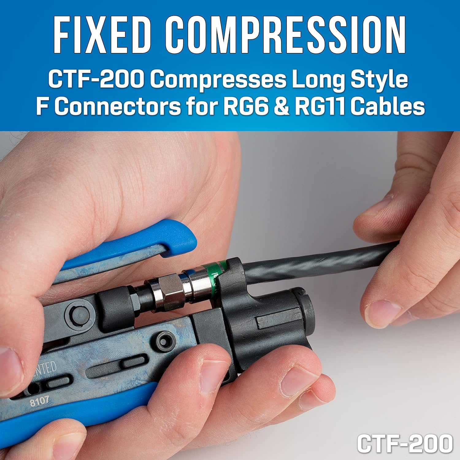 Jonard Tools TK-82 Coax Tool Kit Blu Plastica Ergonomico - immagine 2