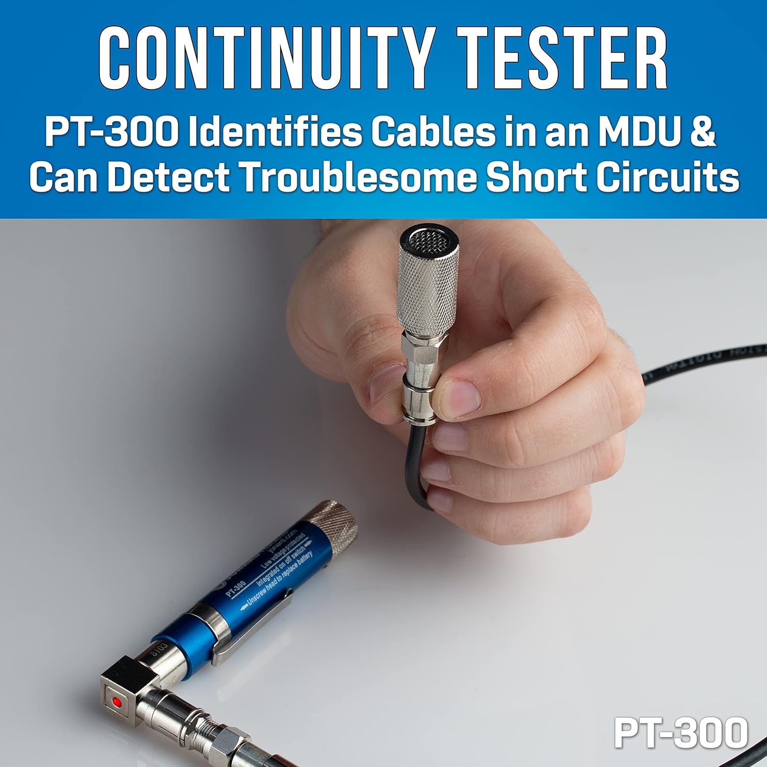 Jonard Tools TK-82 Coax Tool Kit Blu Plastica Ergonomico - immagine 4