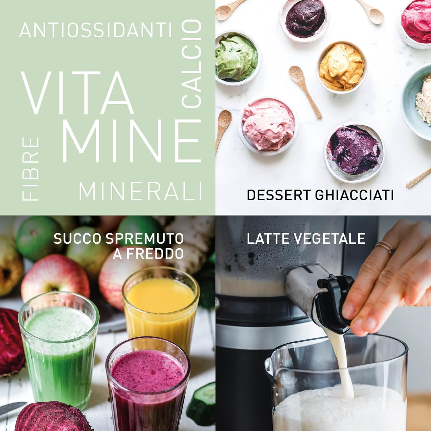 Panasonic Slow Juicer MJ-L700KXE - Estrattore Elettrico, Nero - immagine 5