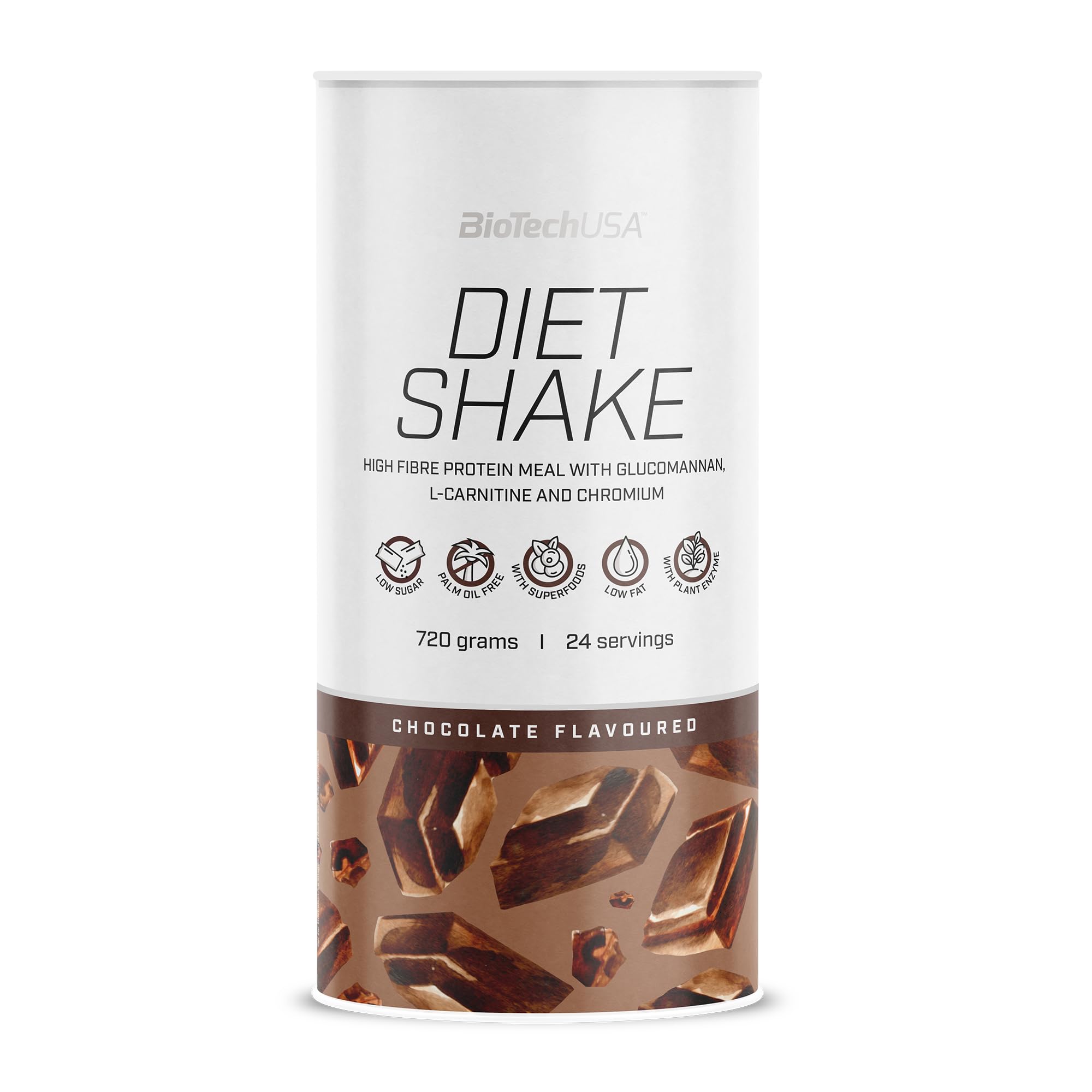 Biotechusa Diet Shake - Alto Contenuto Proteine, Cioccolato