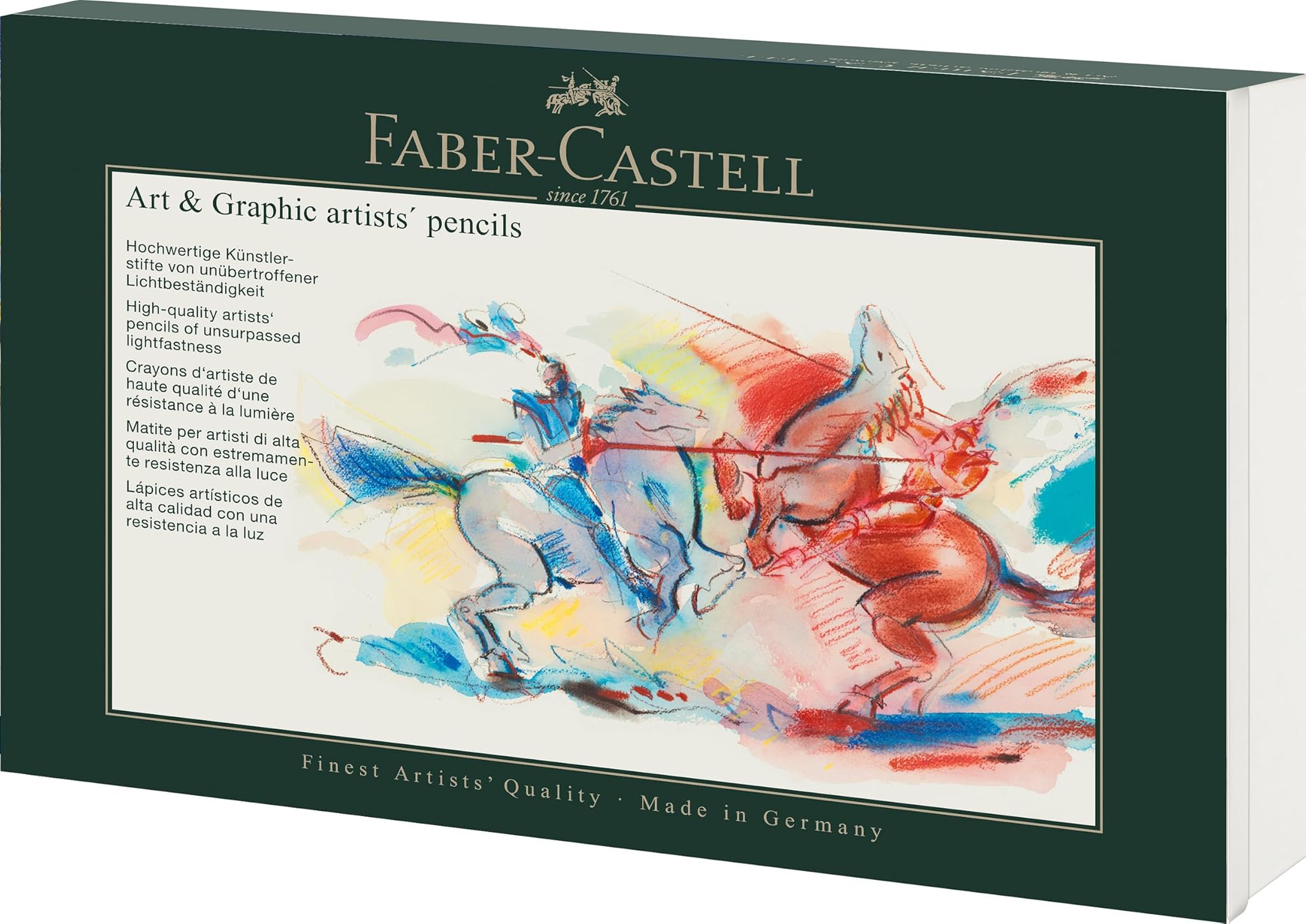 Faber-castell 210008 - Set Art & Graphic 36 Pezzi