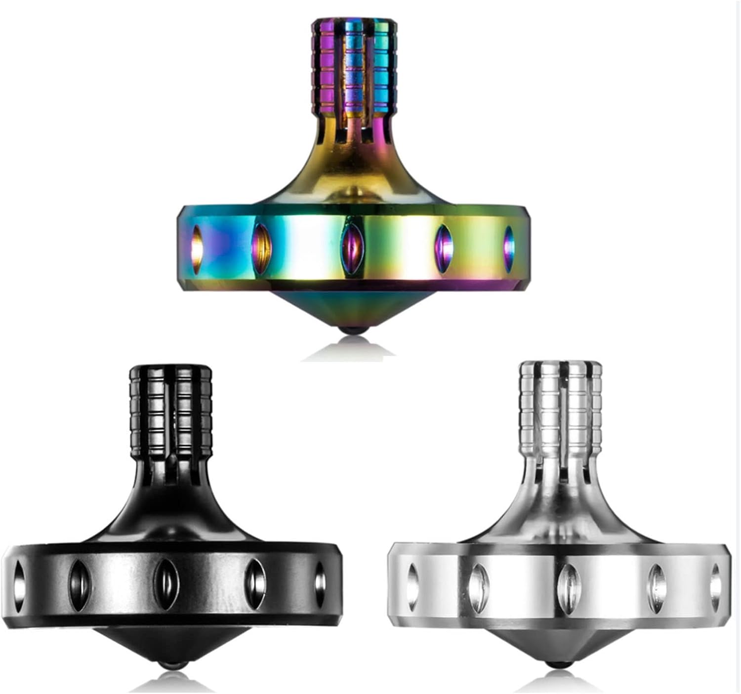 Trottola in Metallo di Precisione, Rotazione Lunga - immagine 1