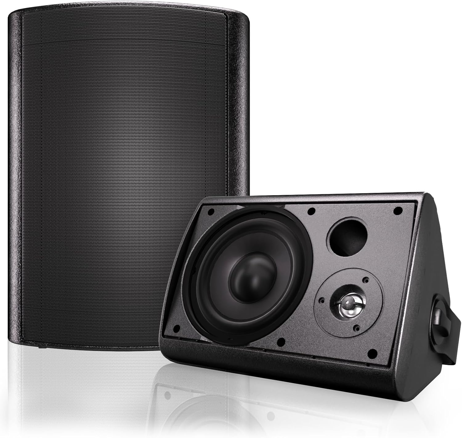 Herdio Diffusori da Esterno Bluetooth 6.5'' 400W, Nero - immagine 1