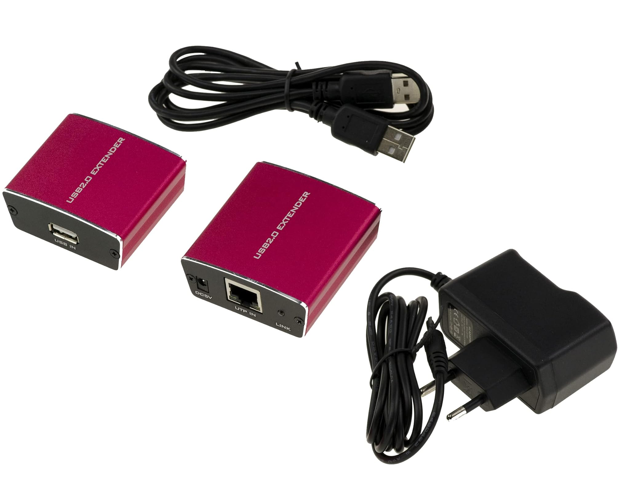 Kalea-informatique Estensore USB 2.0 100M con Alimentazione