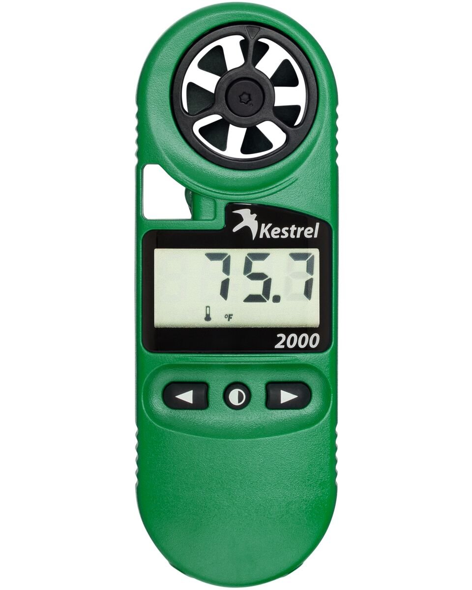 Kestrel 2000 Pocket Wind Meter - Green