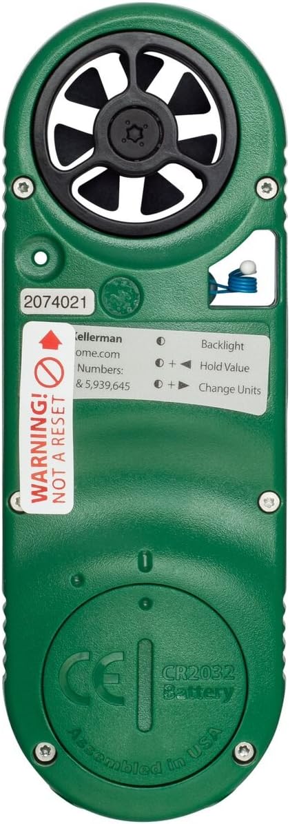 Kestrel 2000 Pocket Wind Meter - Green - immagine 2