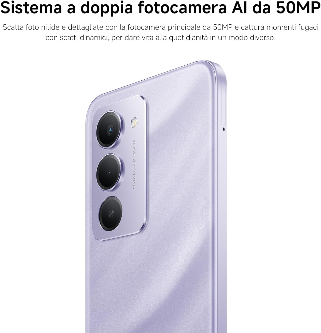 Xiaomi Redmi 15 Smartphone 8+256GB, Viola - immagine 9