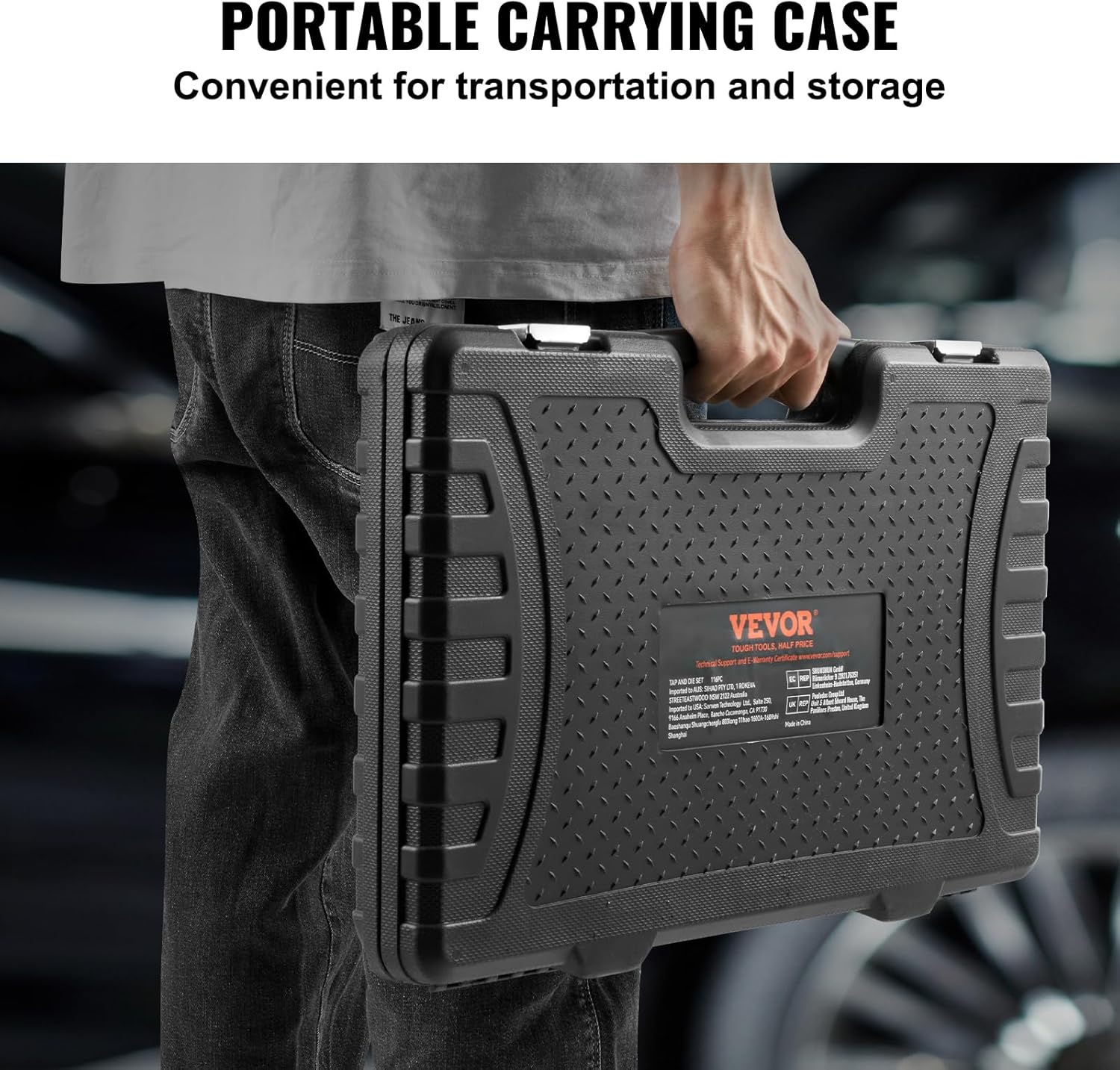 VEVOR Set Filiere e Maschi 116 Pezzi SAE - immagine 6