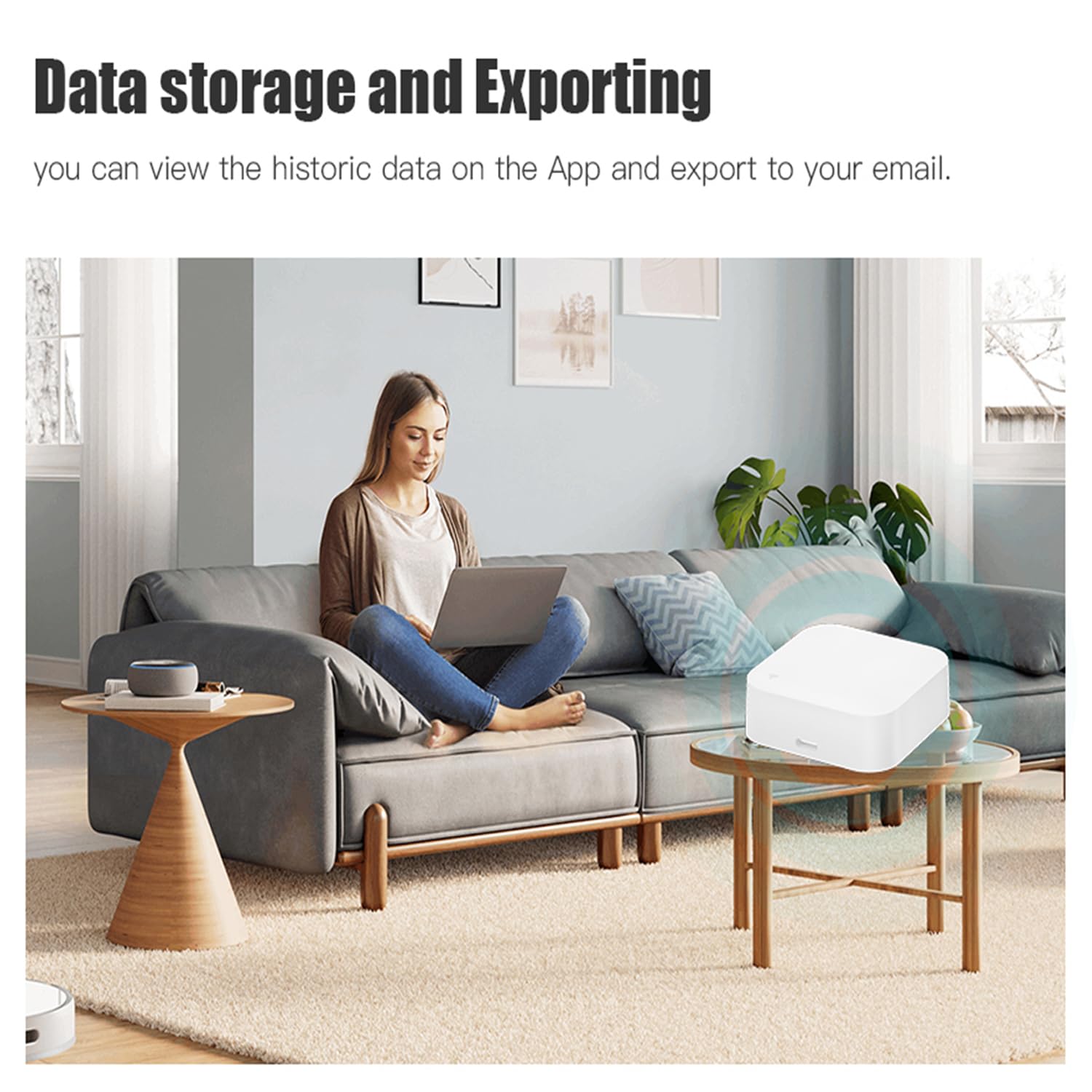 Termometro Igrometro WiFi Interni/Esterni 150m - immagine 7