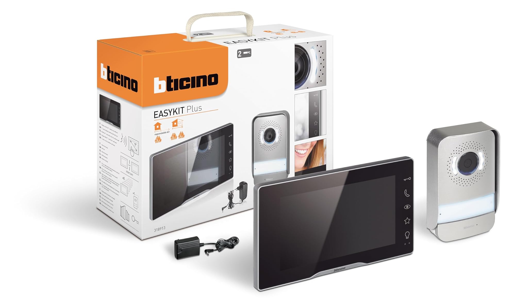 Bticino 318913 Easykit Plus Videocitofono Monofamiliare