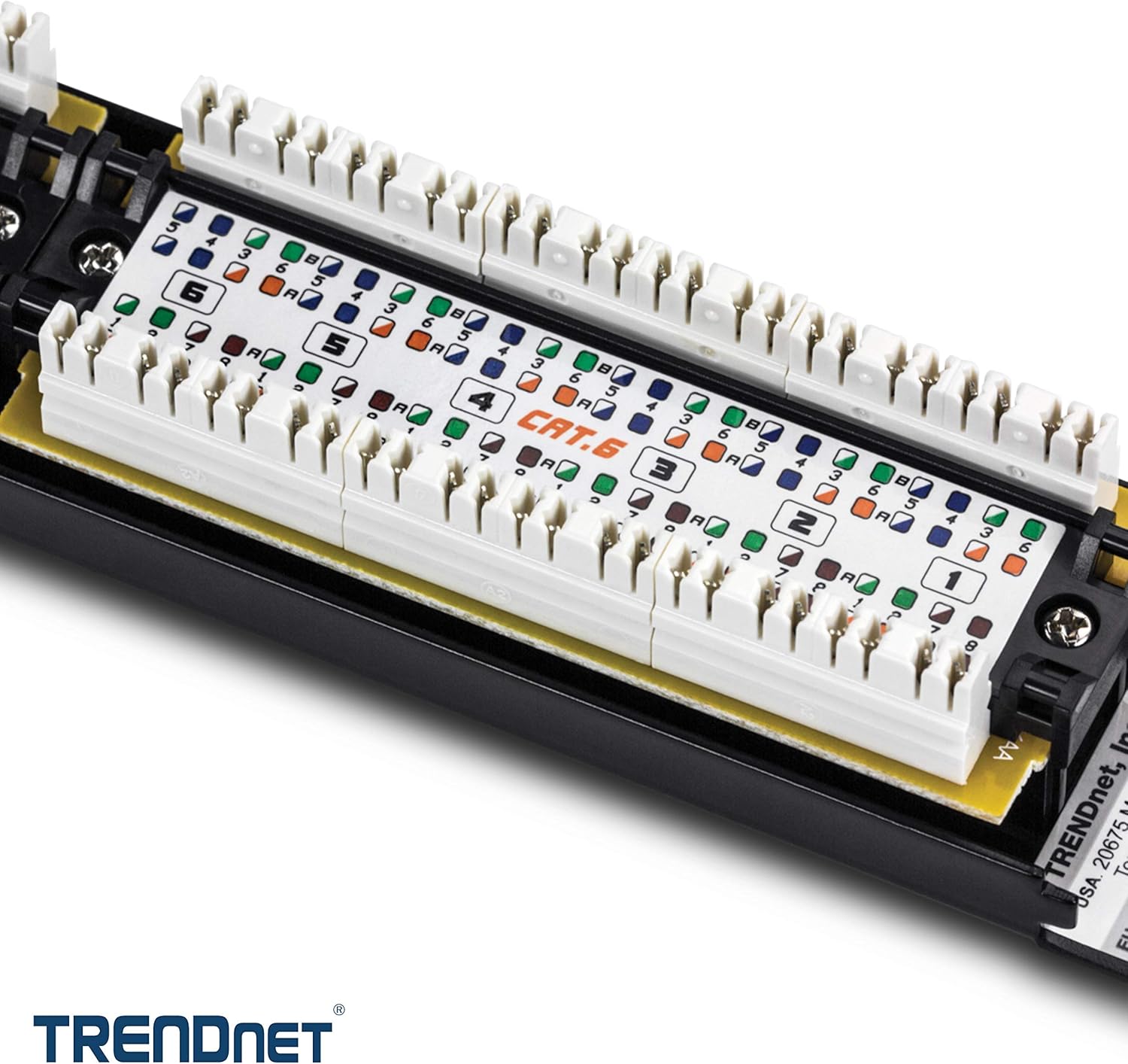 TRENDnet TC-P24C6, Pannello patch non schermato 24 porte Cat6 - immagine 8