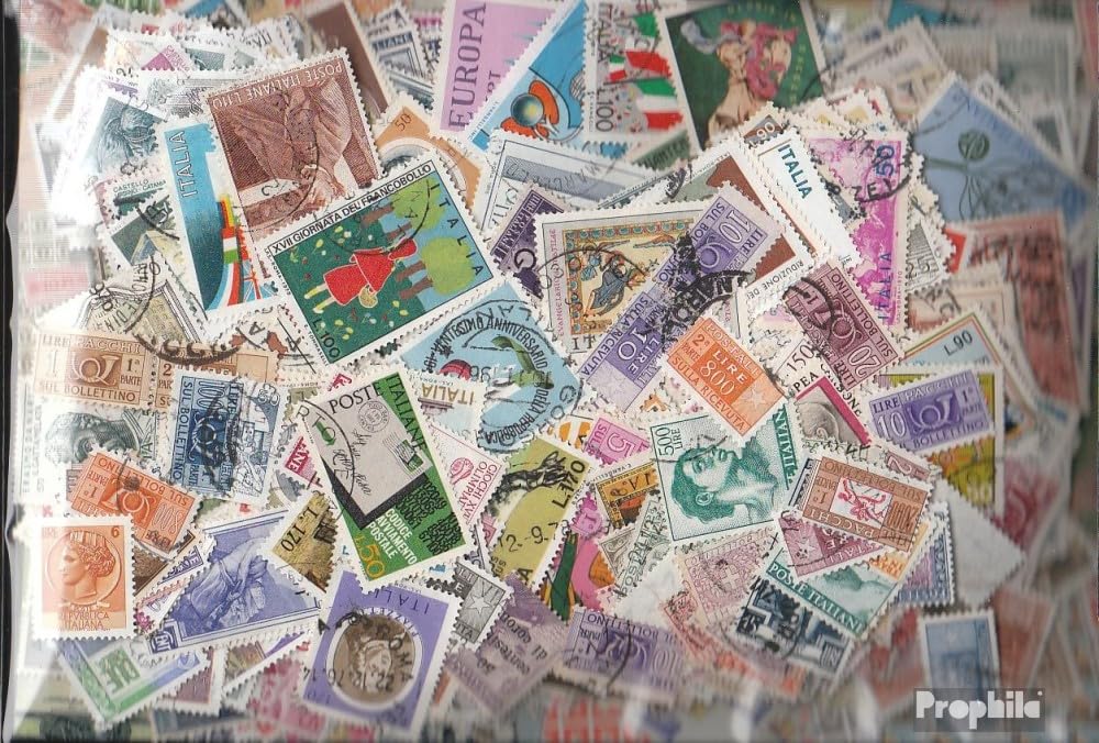 Prophila Collection Italia - 1.000 Francobolli Diversi