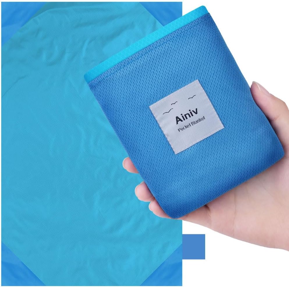Ainiv Mini Coperta da Picnic Tascabile 140x180 cm - immagine 1