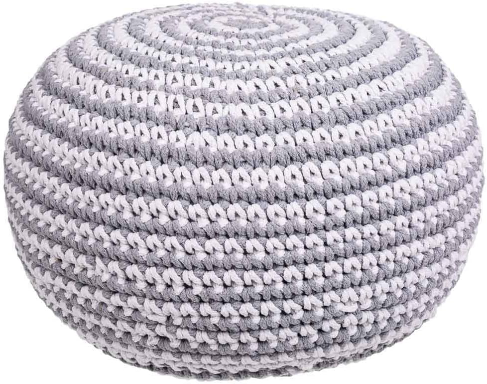 Puff De Algodón Trenzado