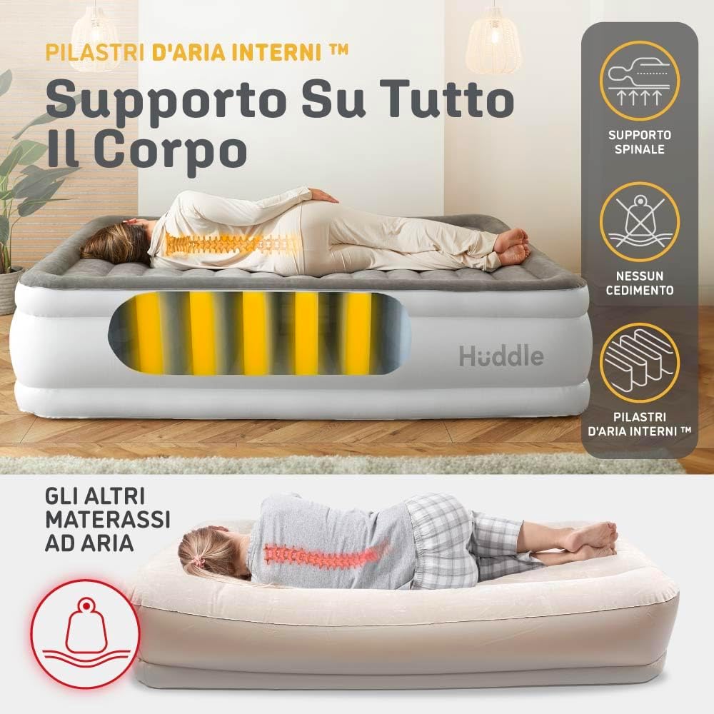Huddle® Luxury - Letto Singolo ad Aria SlumberGuard™ - immagine 4