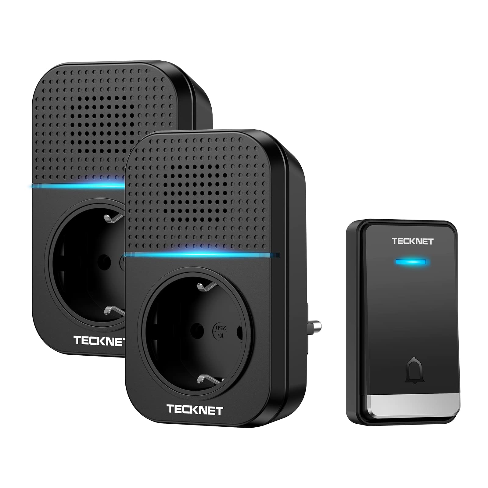 TECKNET Campanello Senza Fili con Spina 400m IP65