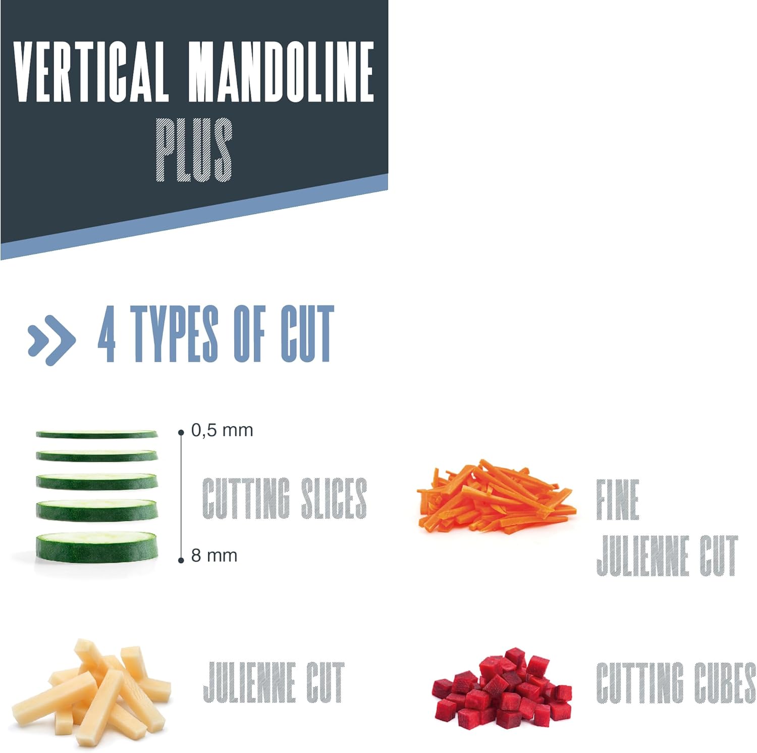 Lacor - Mandolino Vertical Plus 60860, 31x41 cm - immagine 6