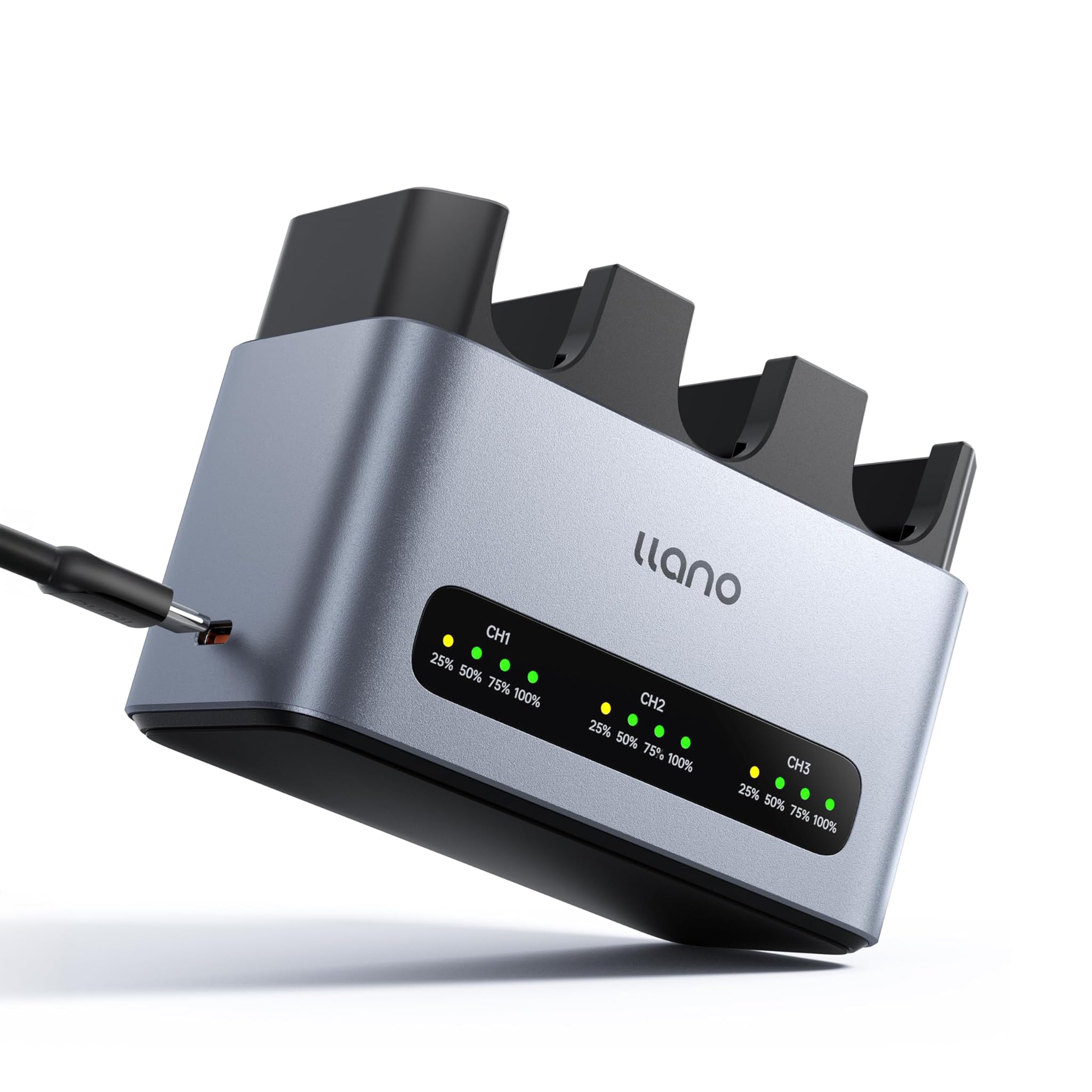 Llano Caricabatterie Rapido 30W NP-FZ100 per Sony