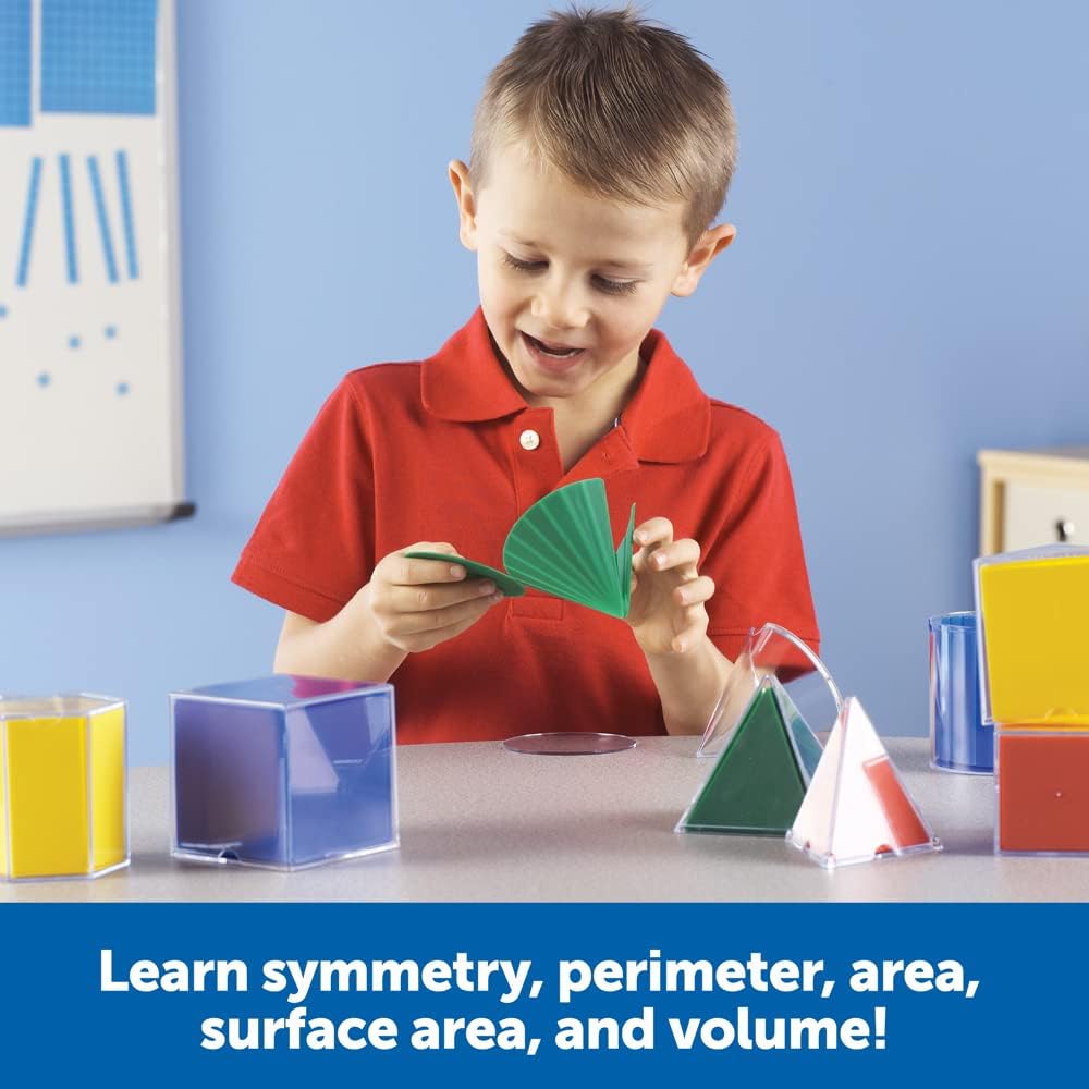 Learning Resources Forme geometriche pieghevoli originali - immagine 3