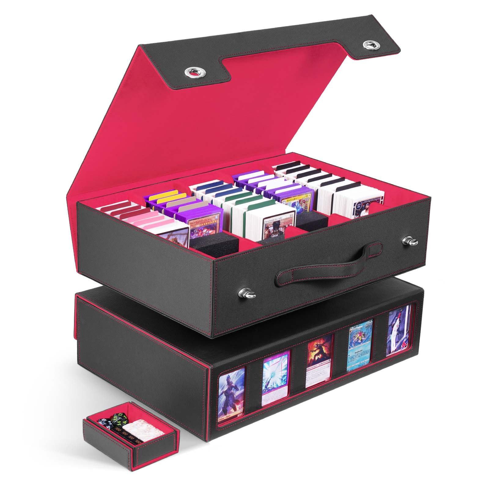 Zlca MTG - Scatola Portaoggetti 5 File per 3900+ Carte