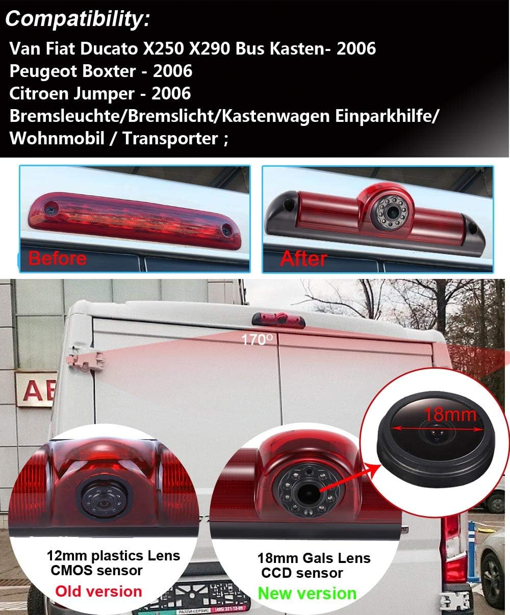 Telecamera Auto Posteriore Super HD 1000TV linee - immagine 2