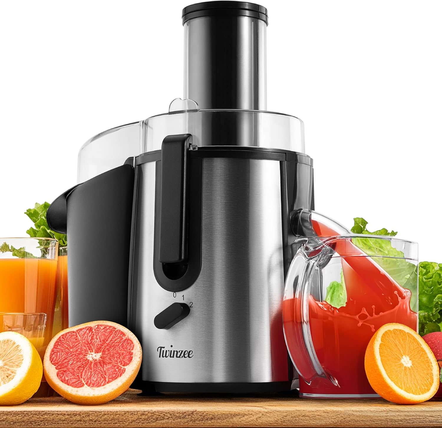 Twinzee Centrifuga 850W Estrattore Frutta e Verdura