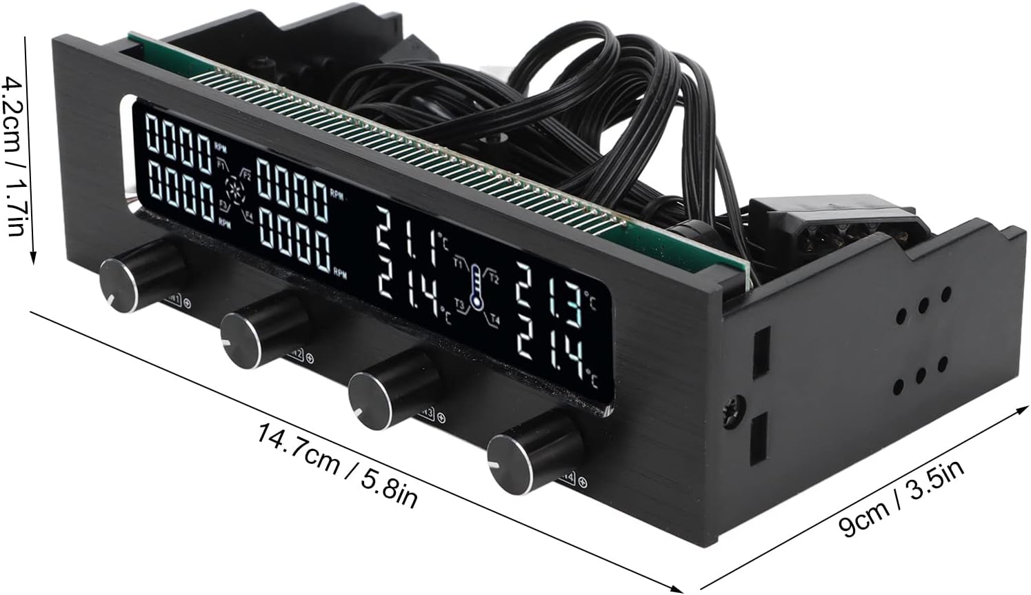 Controller Ventola PC con Display LCD - immagine 4