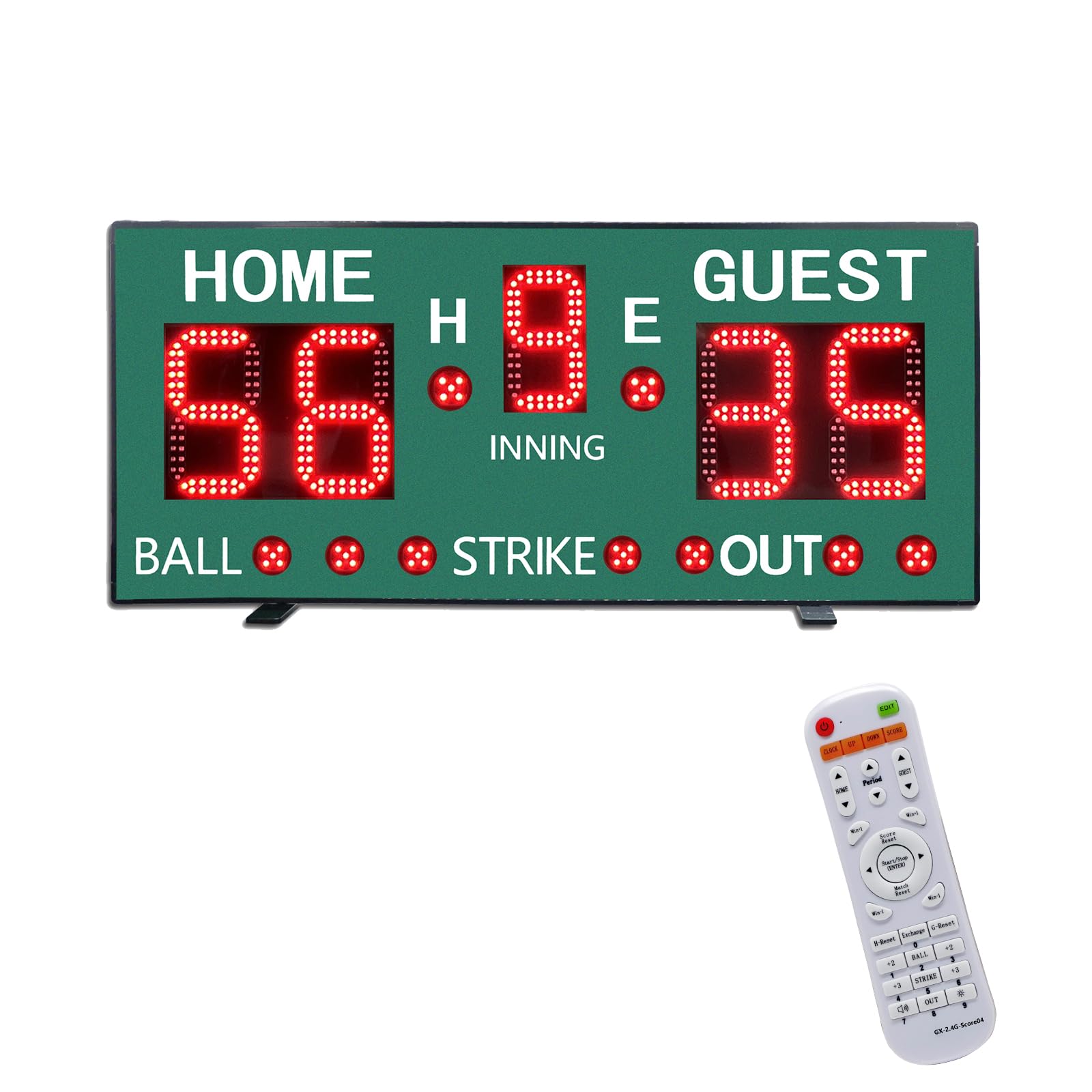 Tabellone Digitale con Telecomando 5 Cifre