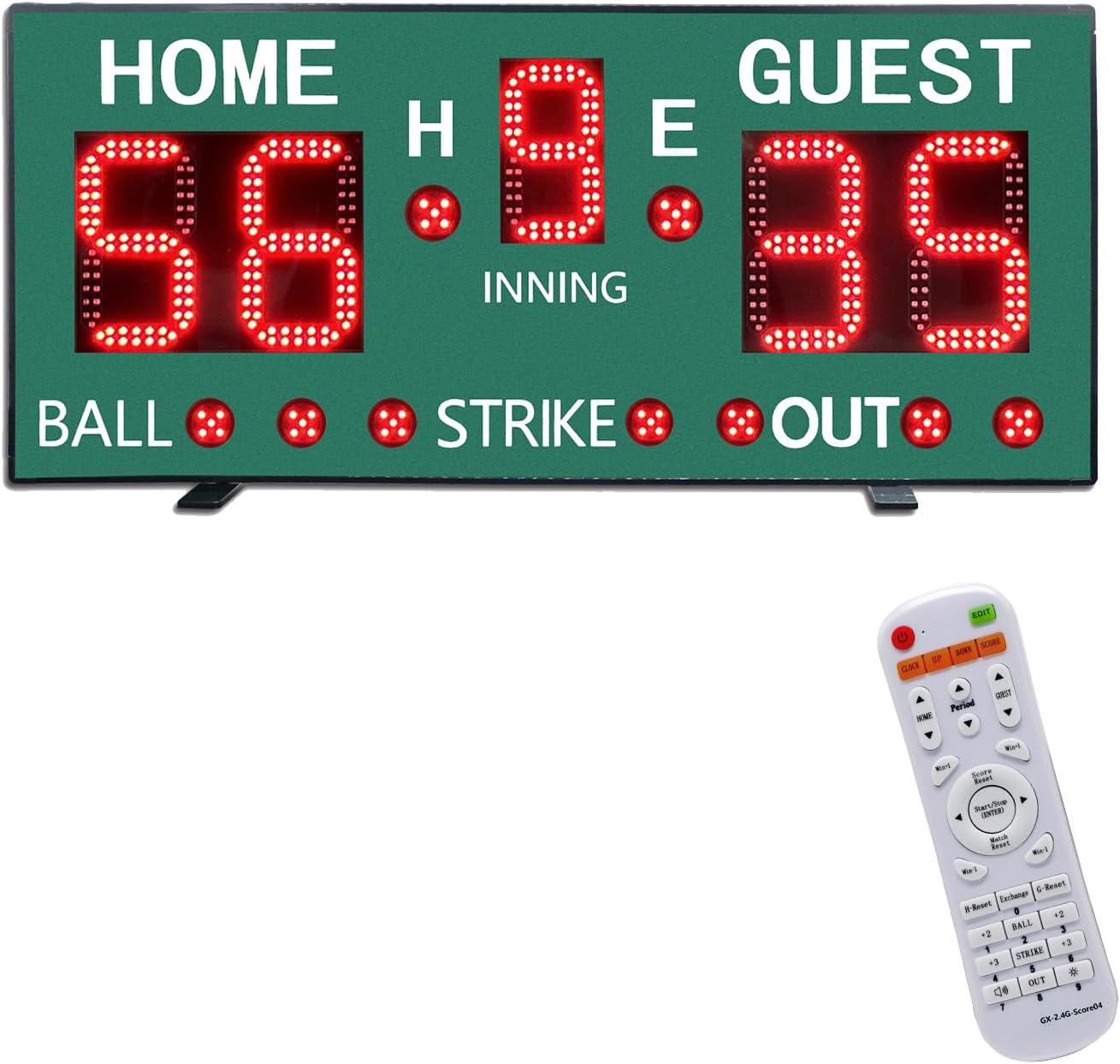 Tabellone Digitale con Telecomando 5 Cifre - immagine 1