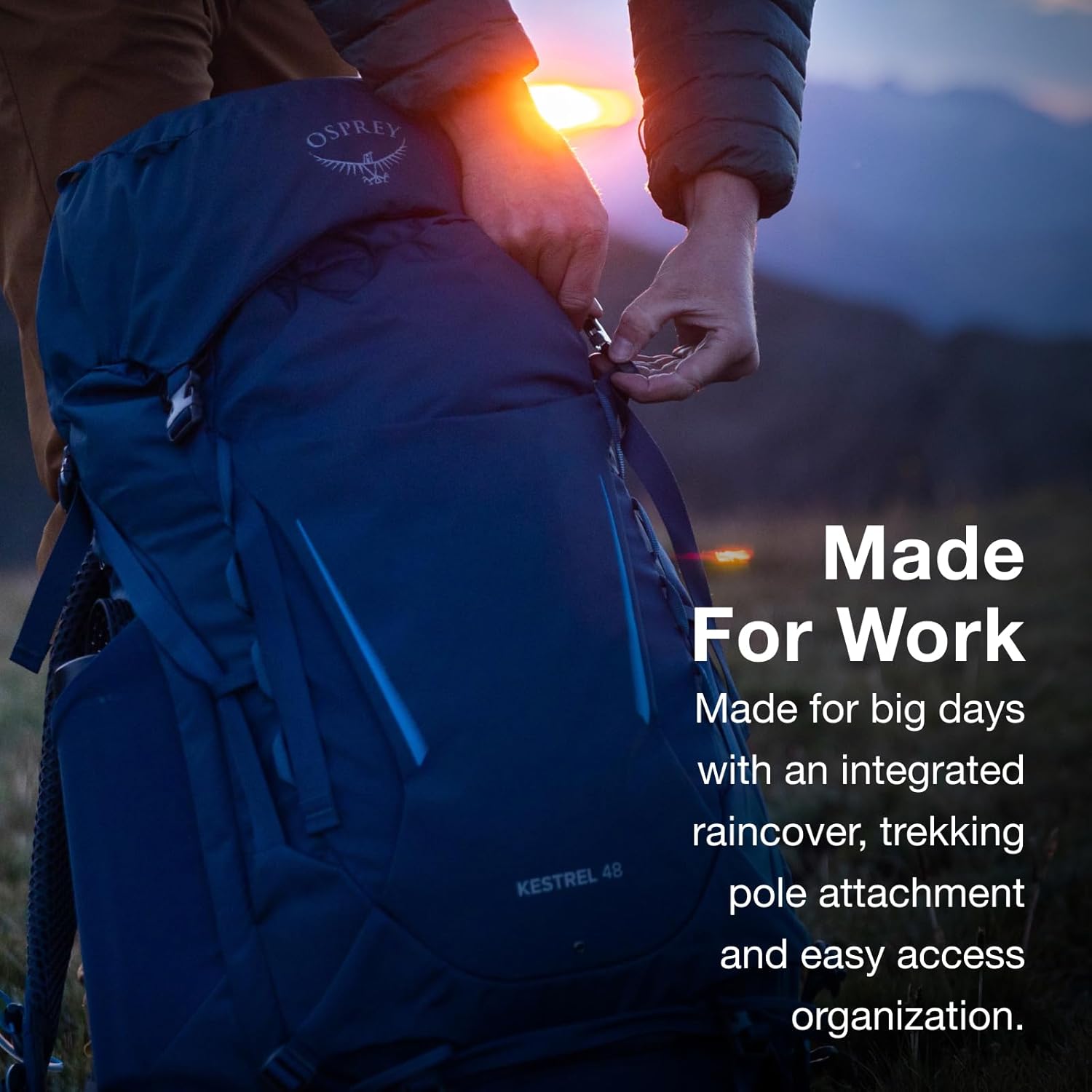 Osprey Kestrel Uomo Zaino - immagine 5