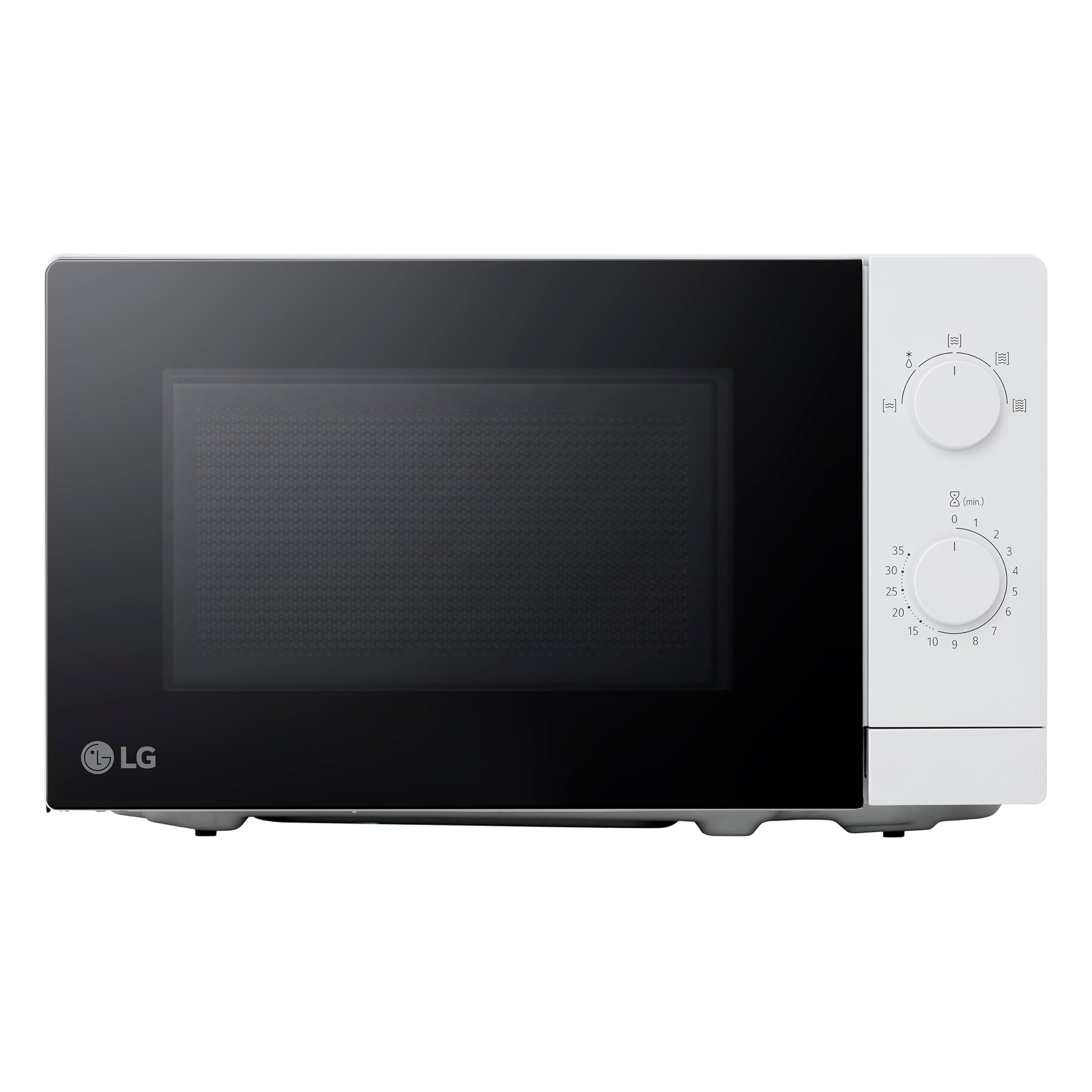 LG MS2082H - Microonde a microonde, 20 l, 700 W, Easy Clean, colore: Bianco