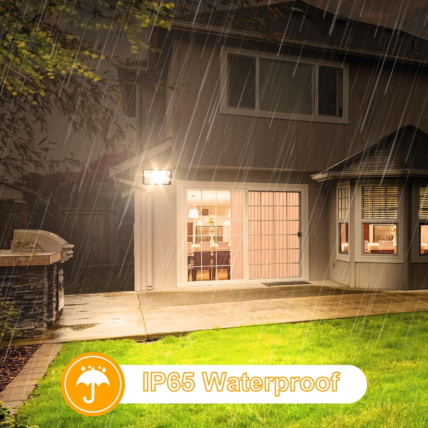 CREATESTAR Faretto LED da Esterno 150W 2 Pezzi - immagine 4