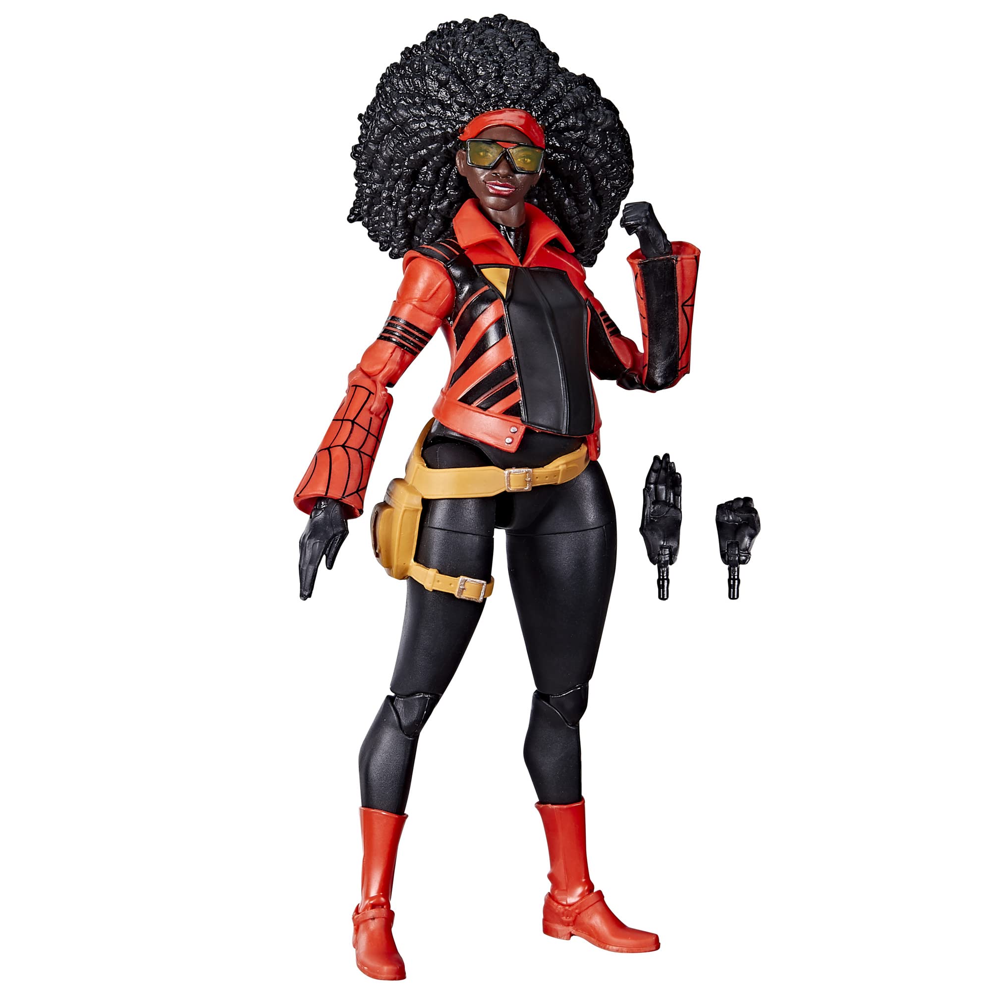 SPIDER-MAN Marvel Legends Series, Across The Spider-Verse (Parte 1), Figura Jessica Drew da 15 cm, 2 accessori