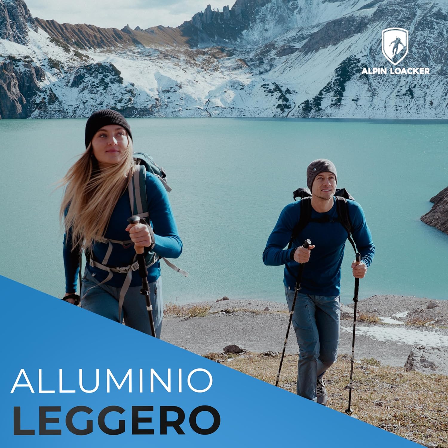 Alpin Loacker Bastoncini Trekking in Carbonio o Alluminio - immagine 2