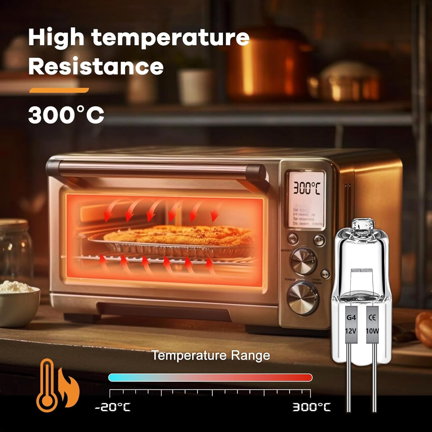 Lampadina G4 12V 10W - 12 Pezzi, Luce Bianca Calda 2700K - immagine 4