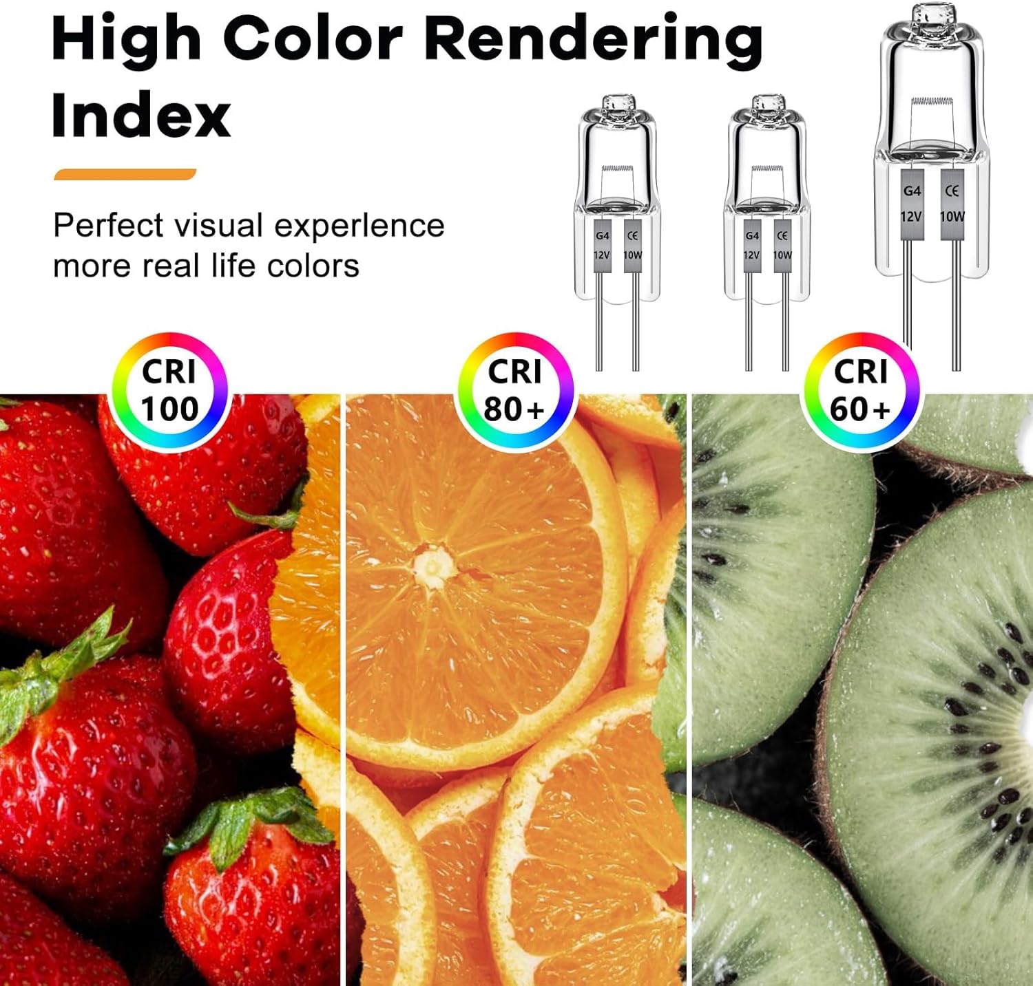 Lampadina G4 12V 10W - 12 Pezzi, Luce Bianca Calda 2700K - immagine 5