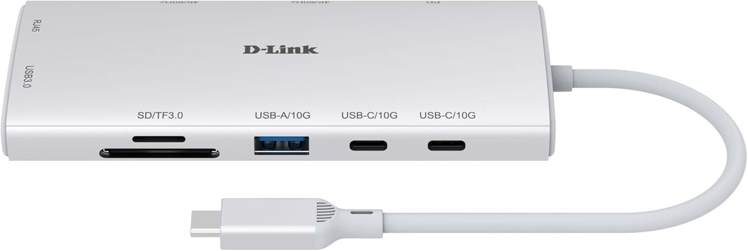 D-link DUP-A01 Hub USB-C 10-in-1 - immagine 3