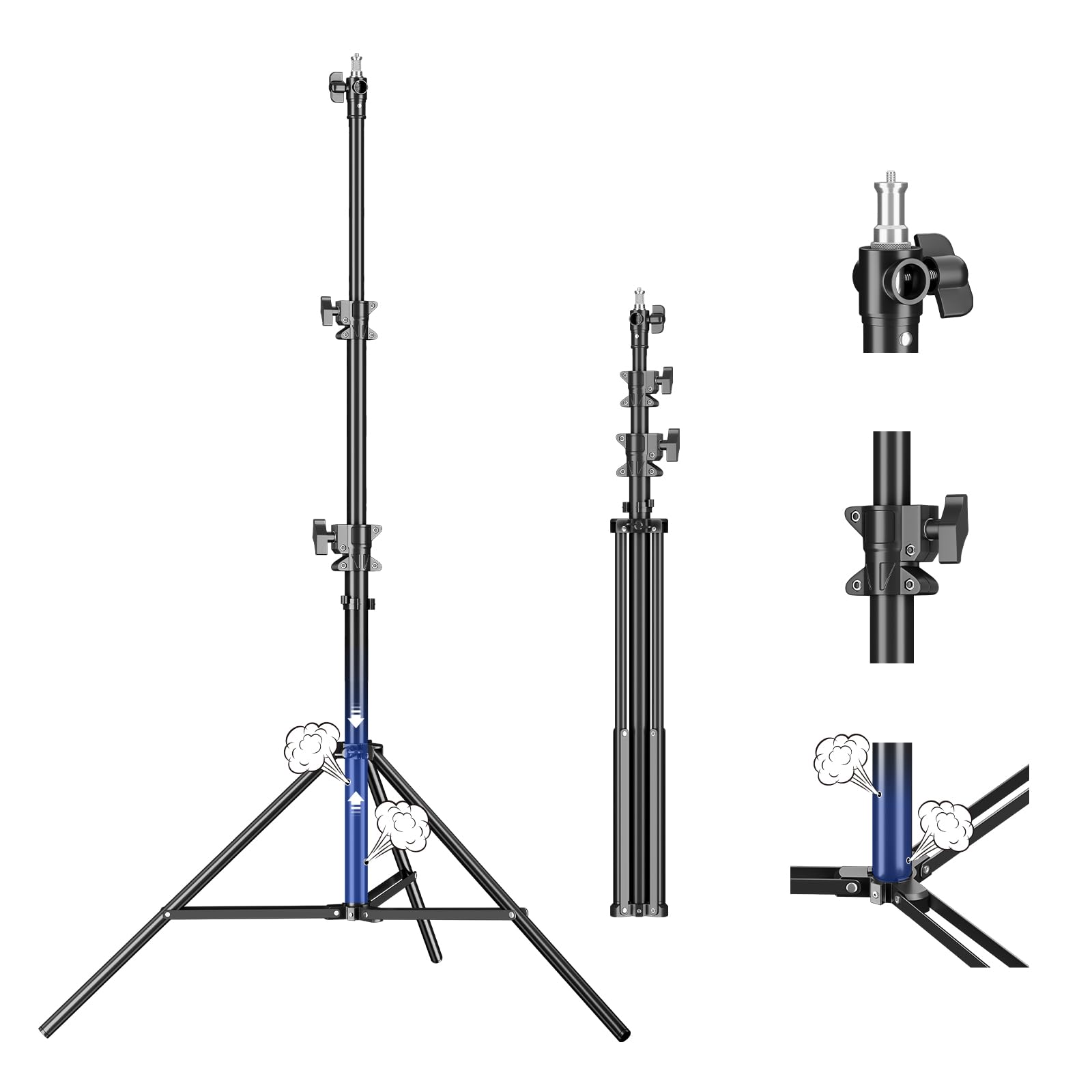 Soonpho 290cm AIR Pro Treppiede Aria Smorzata