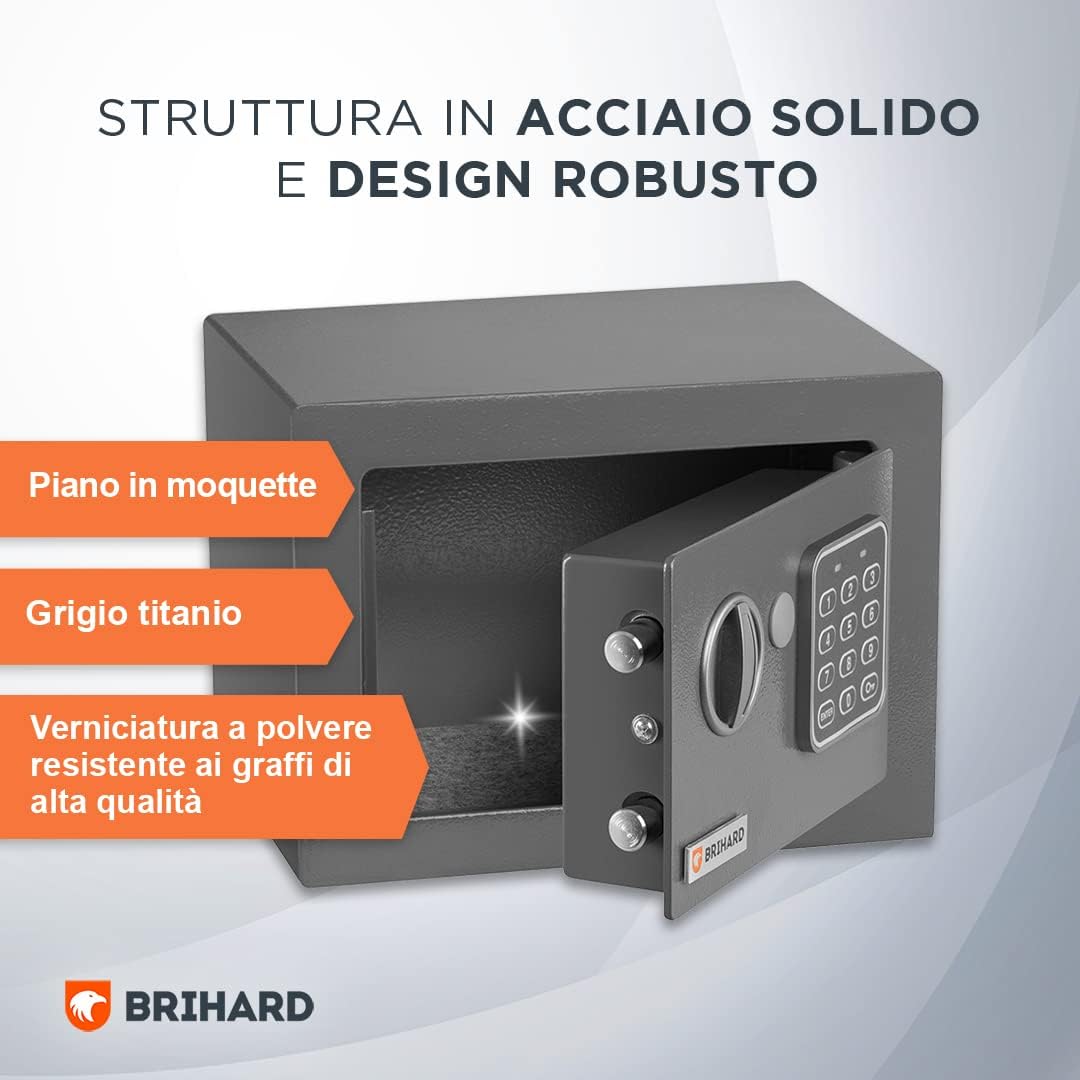 Brihard Junior - Cassaforte Elettronica 6L - immagine 4