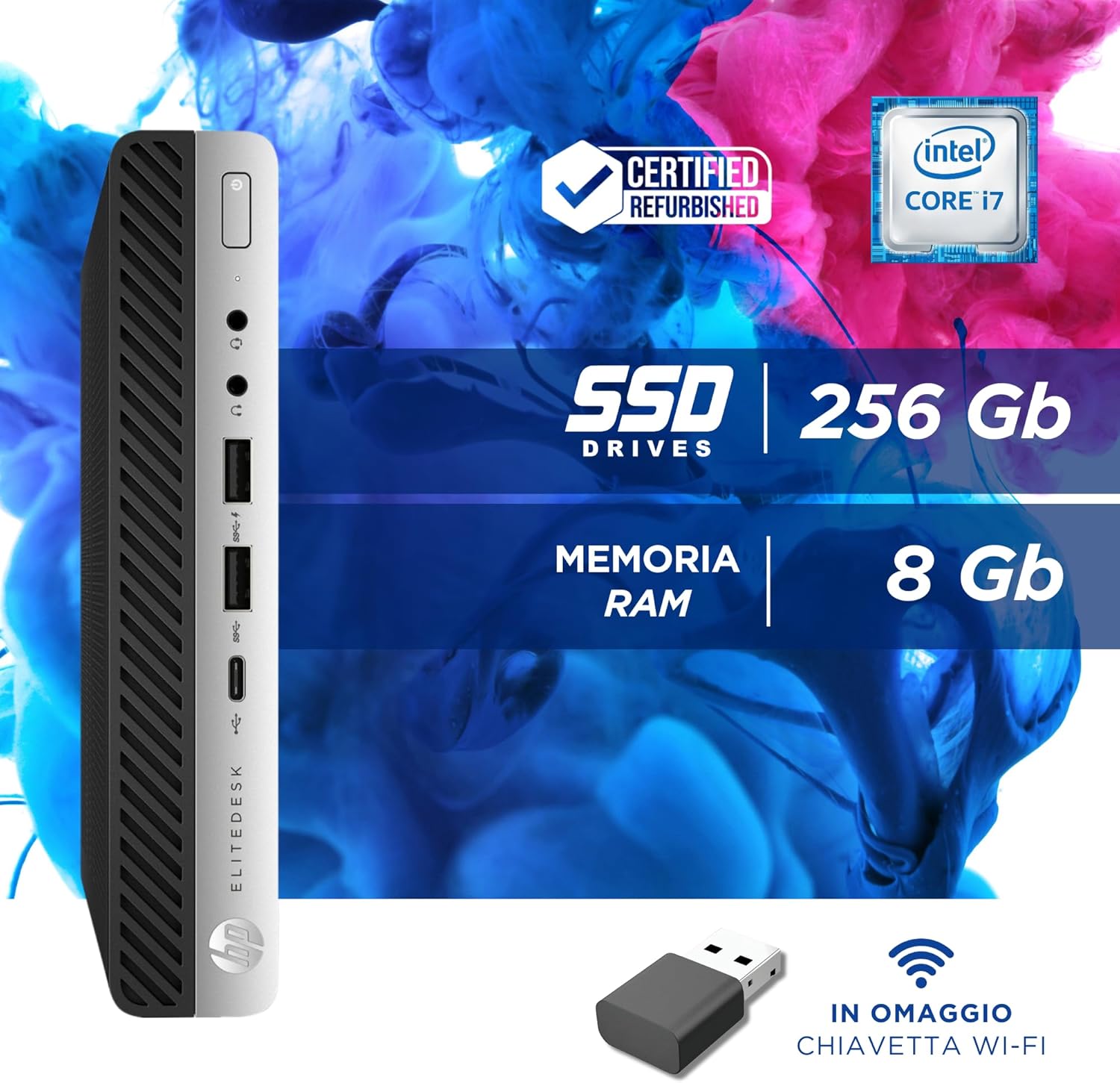 Hp Elitedesk Mini PC Tiny - Ricondizionato - immagine 2