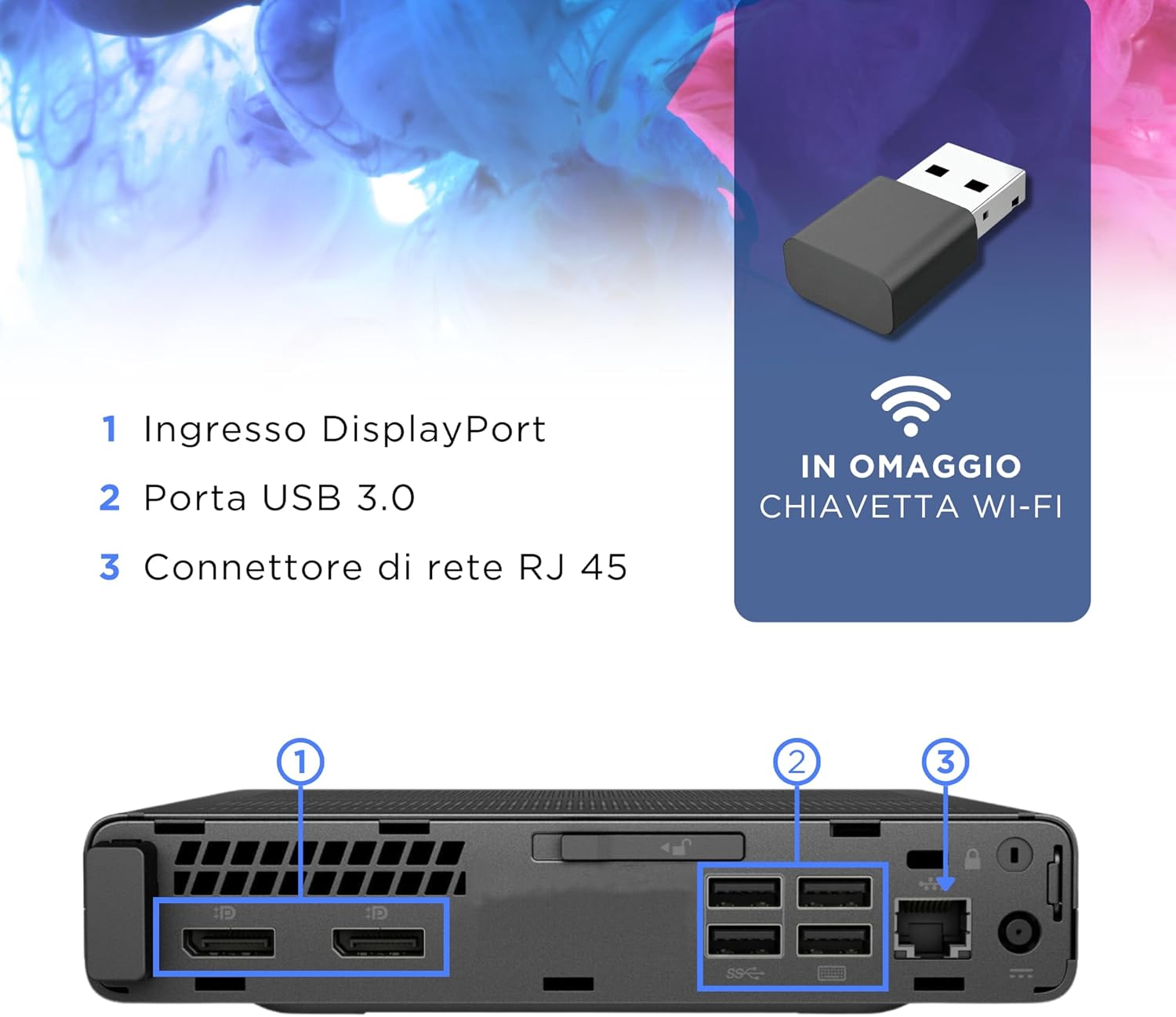 Hp Elitedesk Mini PC Tiny - Ricondizionato - immagine 3