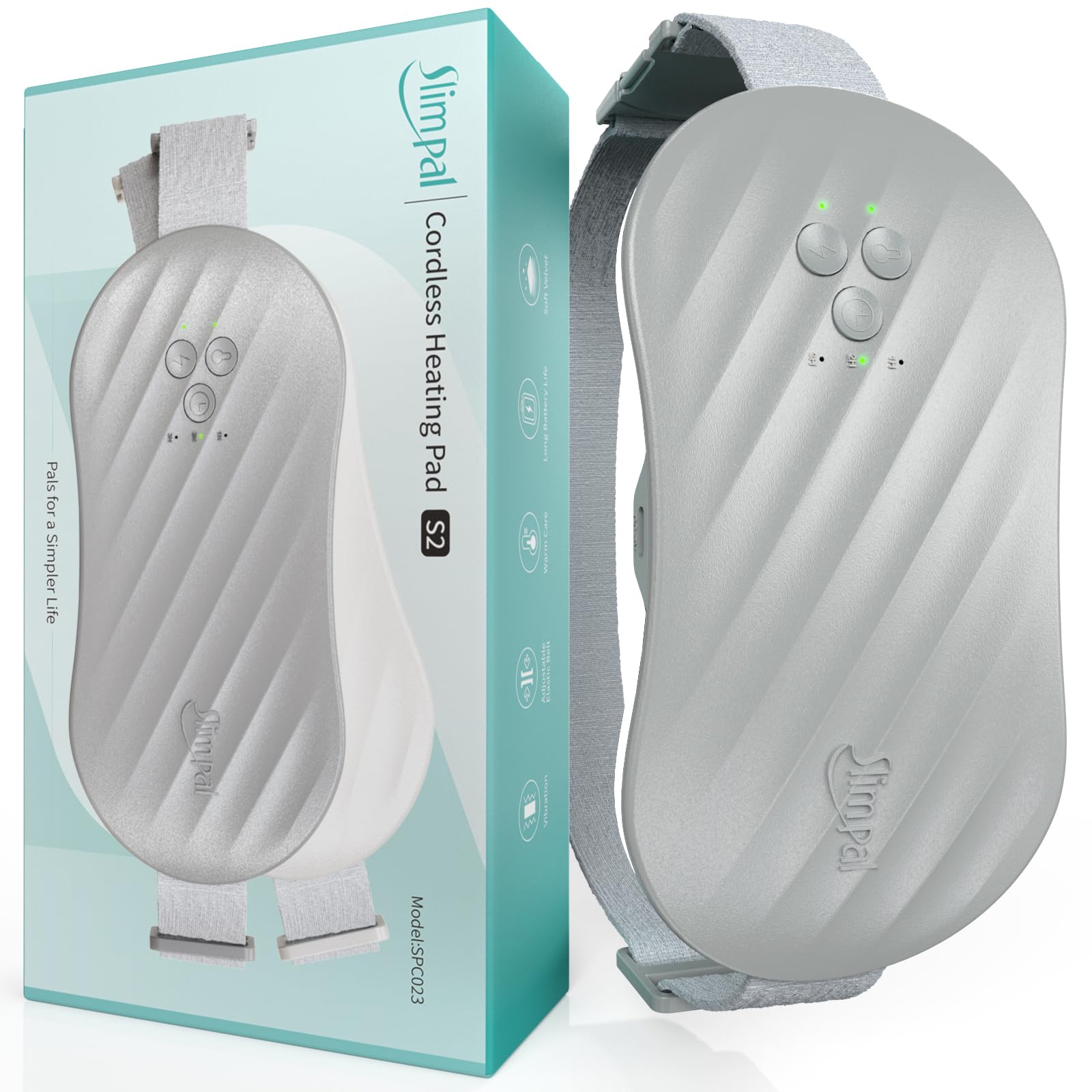 Slimpal Cuscinetto Riscaldante Grigio