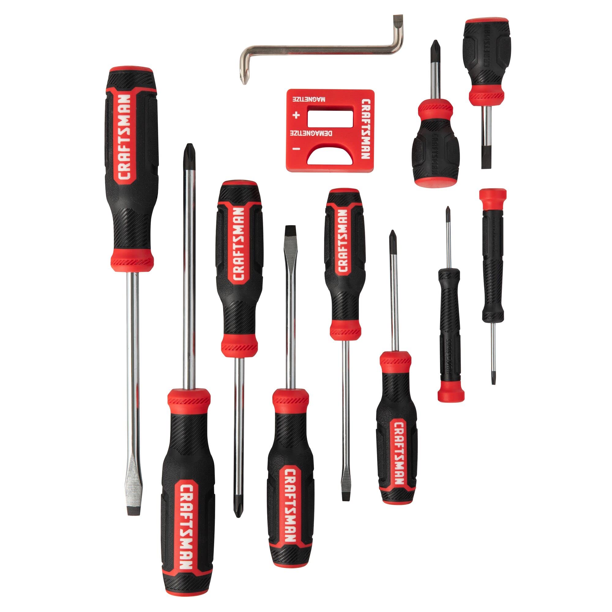Craftsman (CMHT65071N) Set di cacciaviti, bi-materiale, 12 pezzi