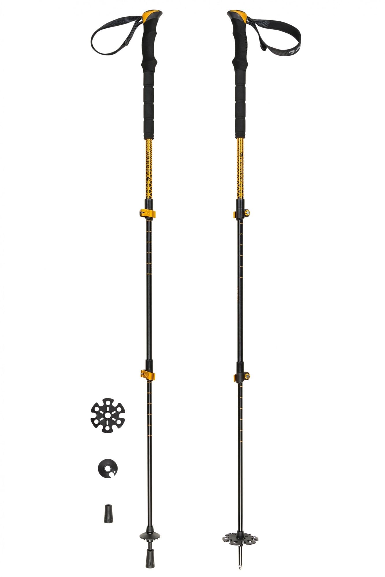 Ferrino Mustang 78376 MCC - Bastoncino Alluminio Arancione/Nero