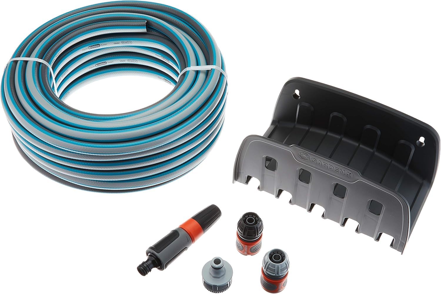 Gardena Set Supporto per Tubo dell'Acqua 20m