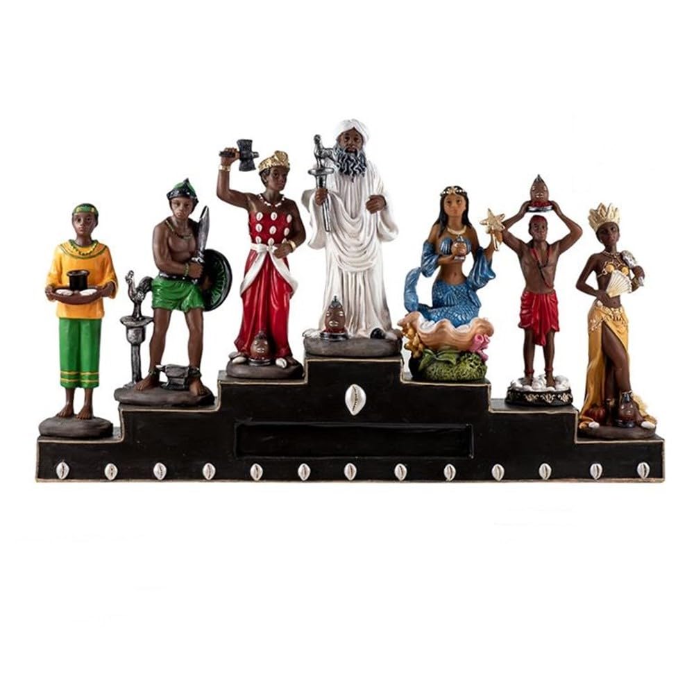 Inmaculada Romero IR Potenze Africane Sul Trono Figura 39 Cm