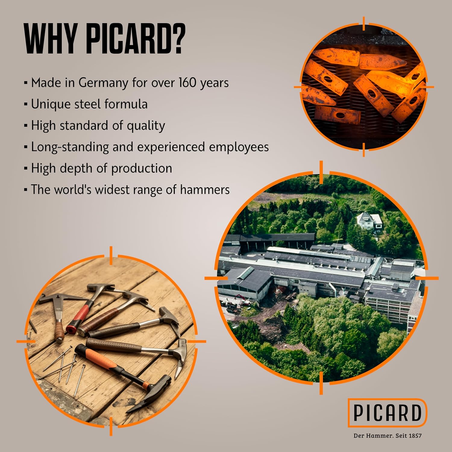 Martello lungo in acciaio - immagine 5