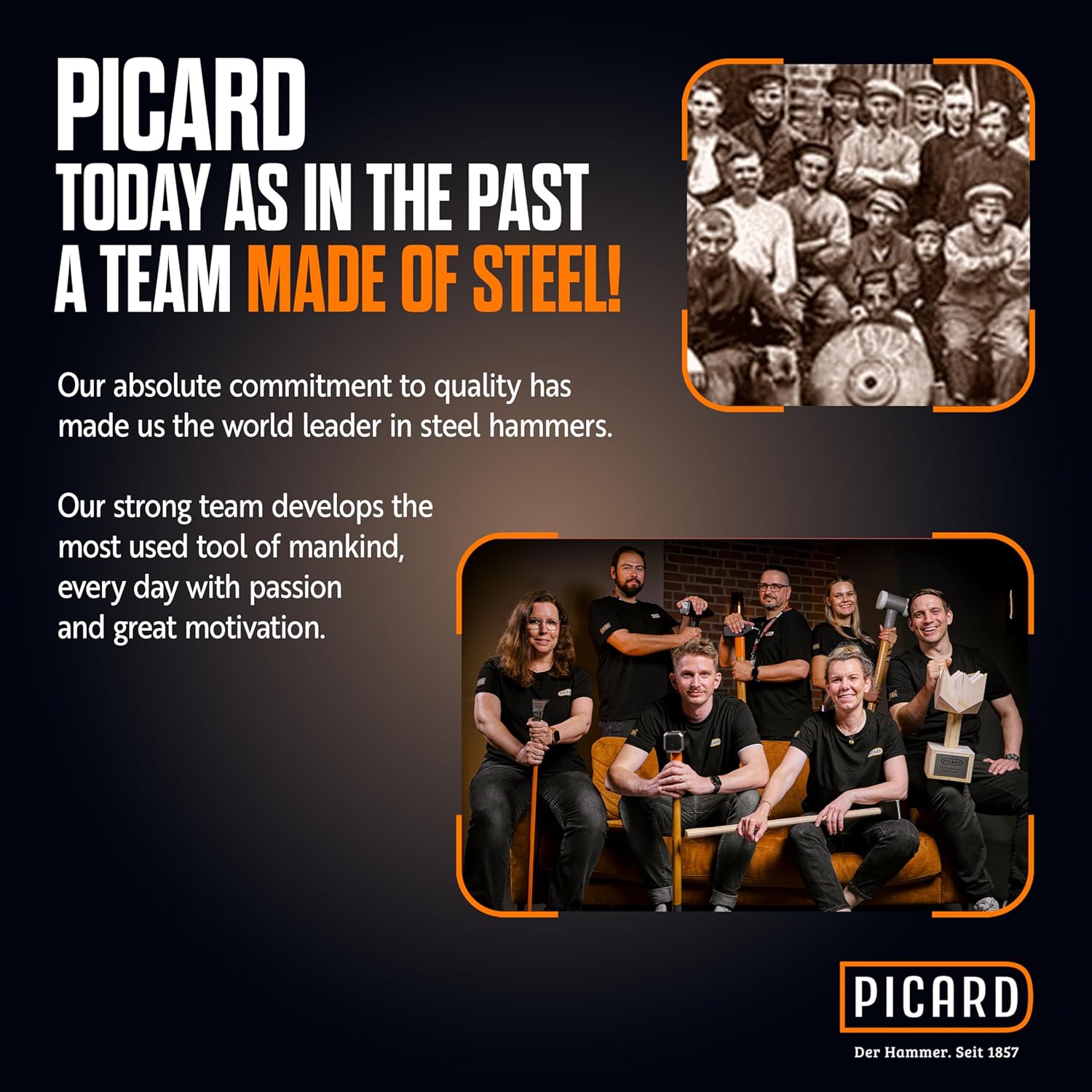 Martello lungo in acciaio - immagine 6