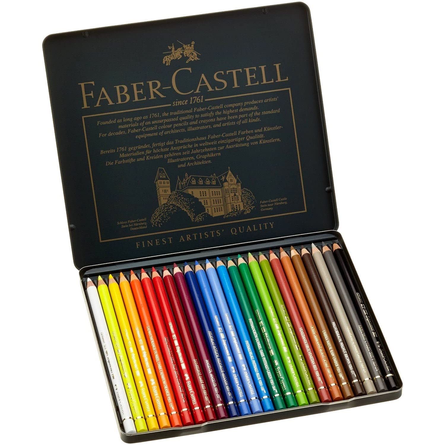 Faber-castell 110024 - Matita Colorata Polychromos