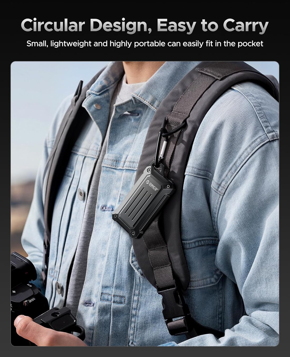 Orico 1TB SSD Portatile USB 3.2 Gen 2x2 2000MB/s - immagine 4